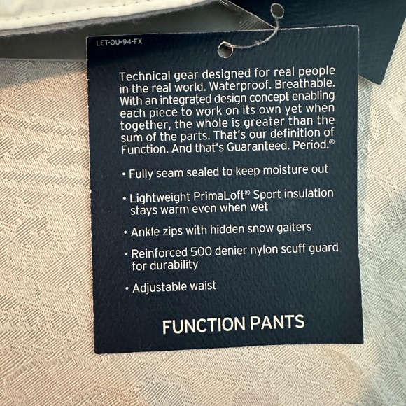 NWT Lands' End Snow Pants - Picture 6 of 8